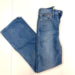Madewell 11” high-rise flare